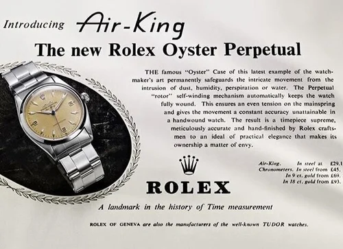 Rolex Air King History The Forgotten King Rescapement
